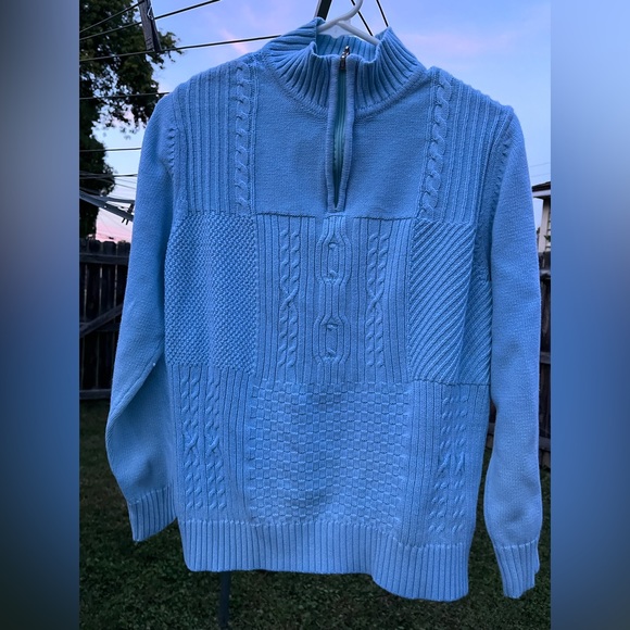 beautiful sky blue sweater - Picture 2 of 9